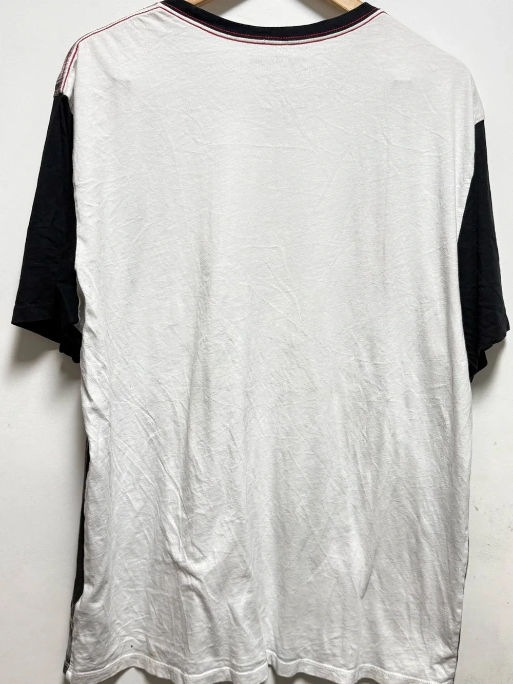True Religion Black, White & Red Graphic Short-Sleeve Tee